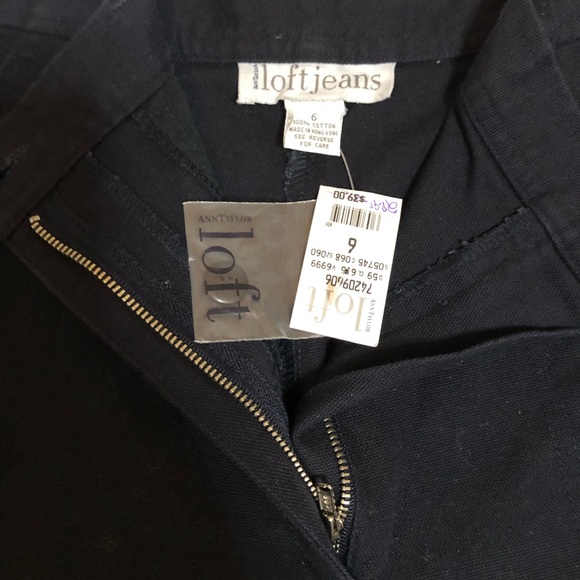 Black Loft Jeans - Picture 1 of 3